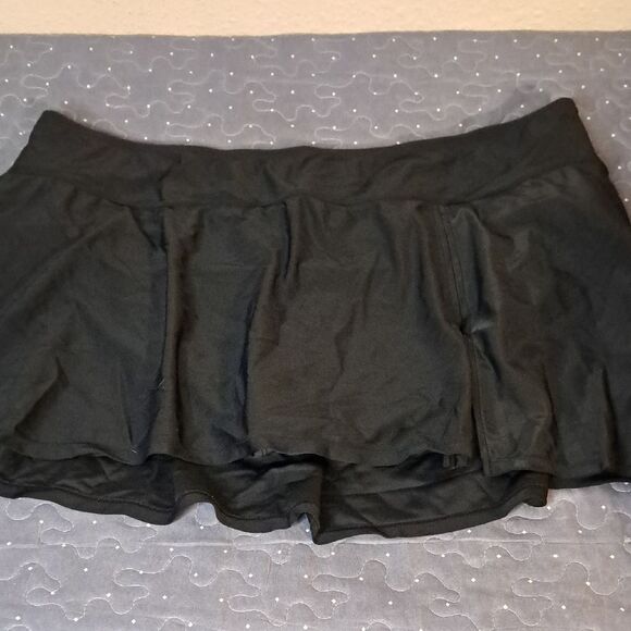 Merona Black Swim Skirt size 24W / 26W - Picture 1 of 6